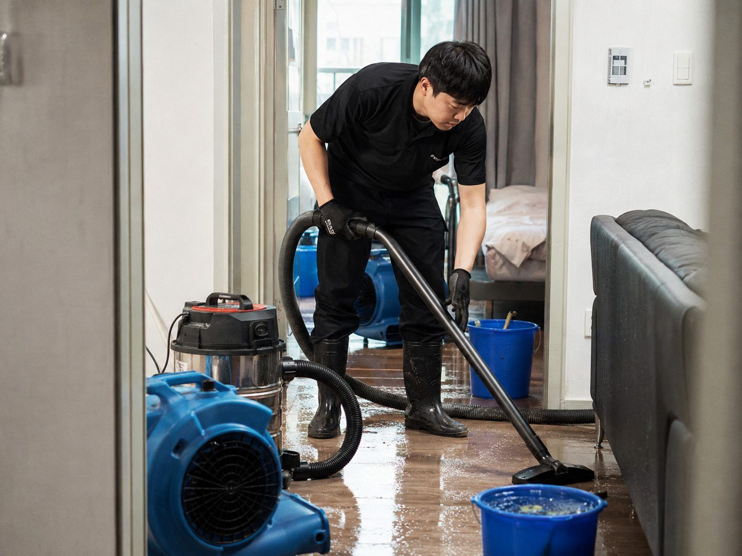 침수청소 스토리